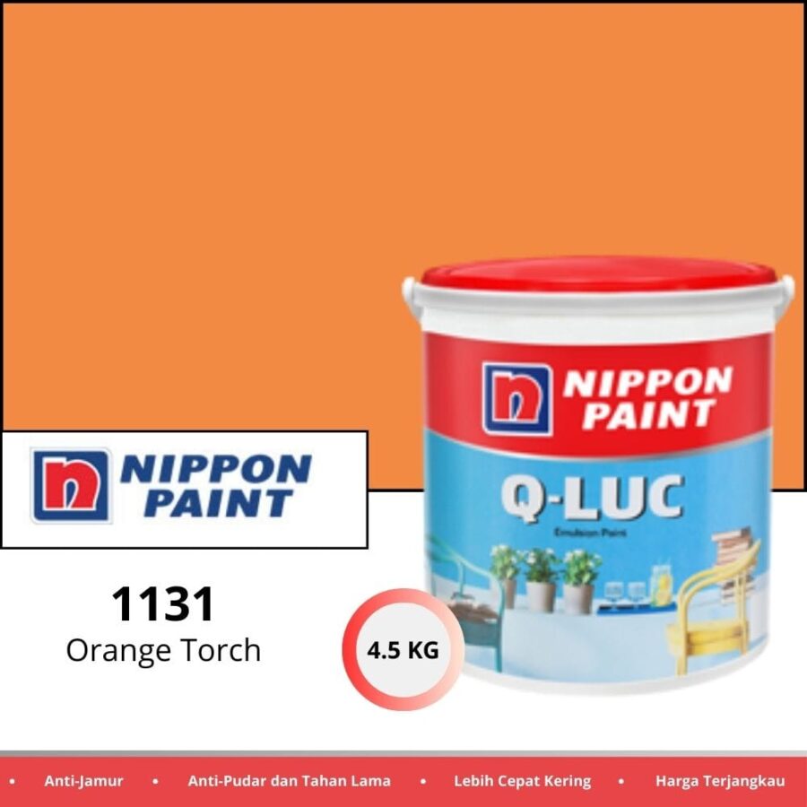Qluc 4.5 Kg 1131 Orange Torch - Cat Tembok Pontianak