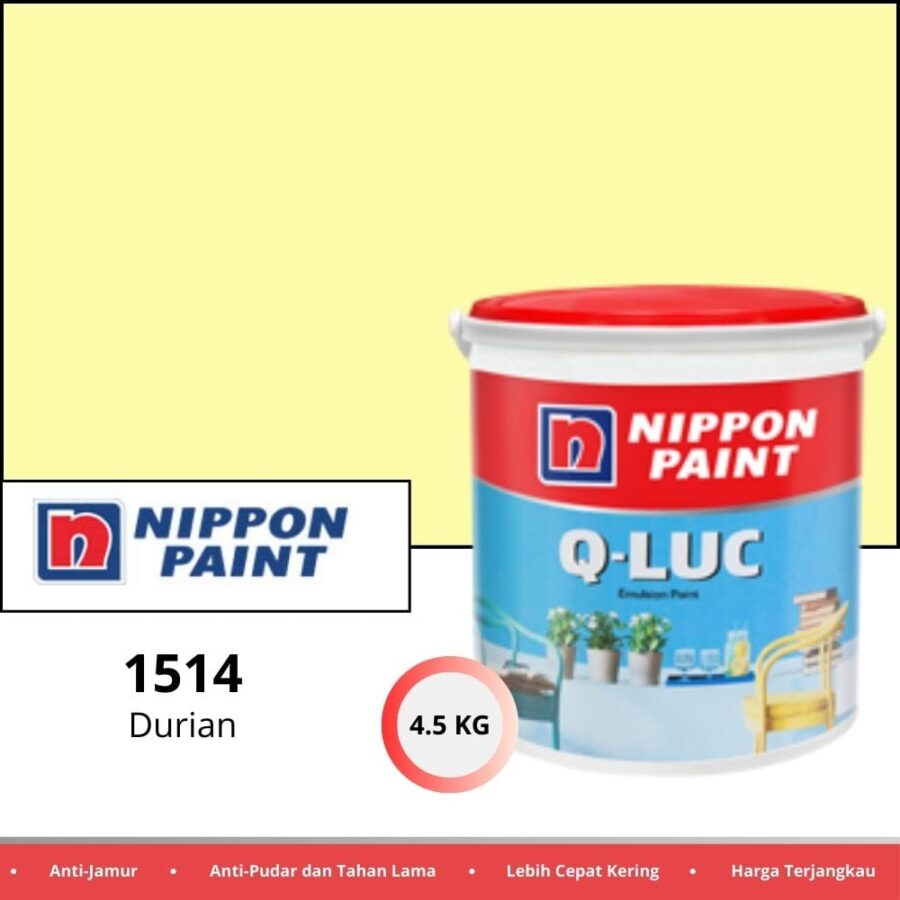 Qluc 4.5 Kg 1514 Durian - Cat Tembok Pontianak
