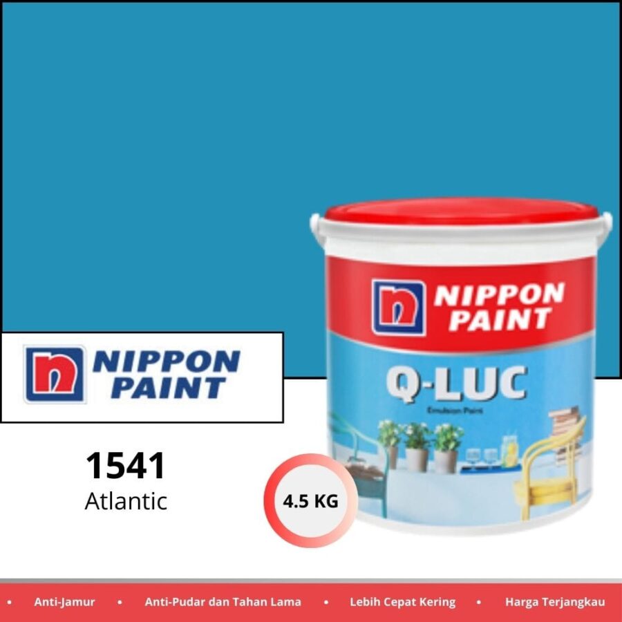 Qluc 4.5 Kg 1541 Atlantic - Cat Tembok Pontianak