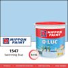 Qluc 4.5 Kg 1547 Swimming Blue - Cat Tembok Pontianak