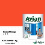 Avian Cat Kayu & Besi 1 Kg 190 Flame Orange