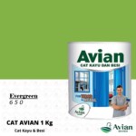Avian Cat Kayu & Besi 1 Kg 650 Evergreen