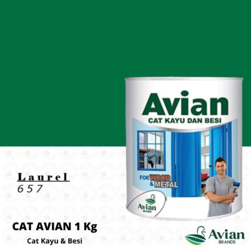 Avian Cat Kayu & Besi 1 Kg 657 Laurel - Cat Kayu dan Besi Pontianak