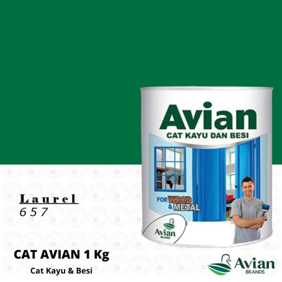 Avian Cat Kayu & Besi 1 Kg 657 Laurel - Cat Kayu dan Besi Pontianak
