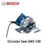 Mesin Circular Bosch GKS 130 1300 Watt 184 mm untuk pemotongan kayu dan triplek