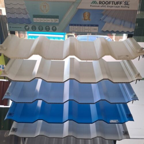 Atap UPVC Double Layar Rooftuff Twin Wall 870 - Atap Pontianak