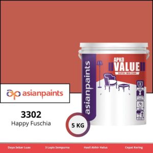 APKO Value Super Emulsion 5 Kg Happy Fuschia 3302