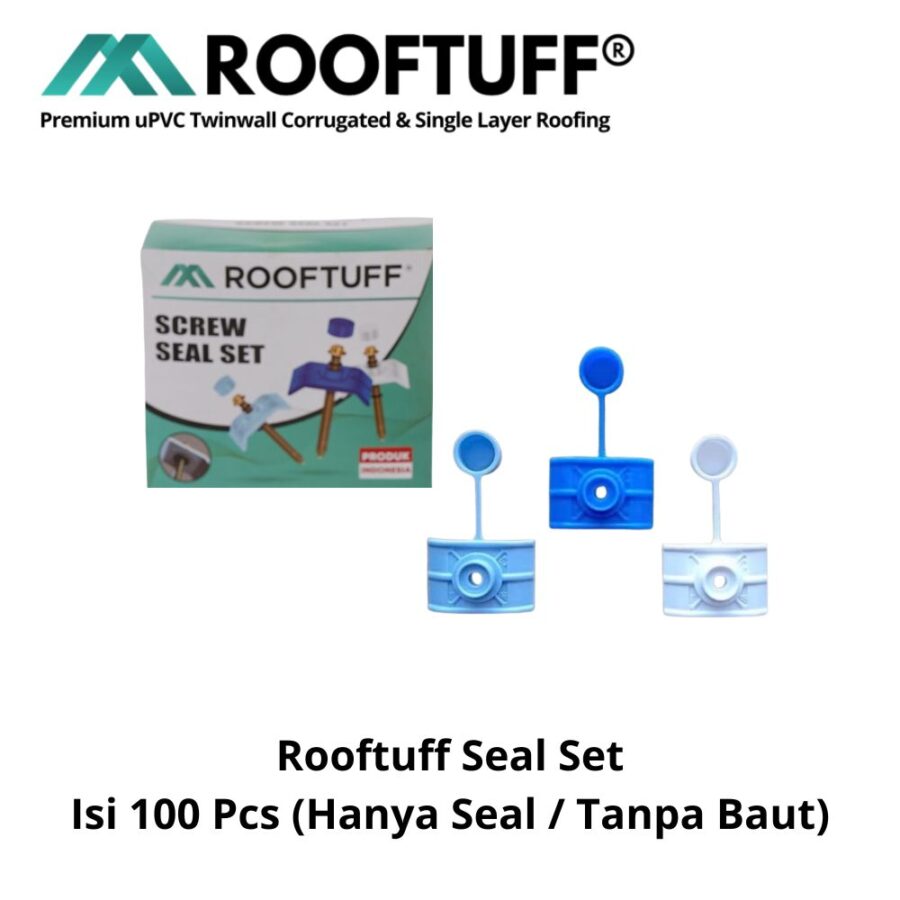 Seal Set Karet Atap uPVC Rooftuff Isi 100 Pcs - Aksesoris Atap uPVC Pontianak