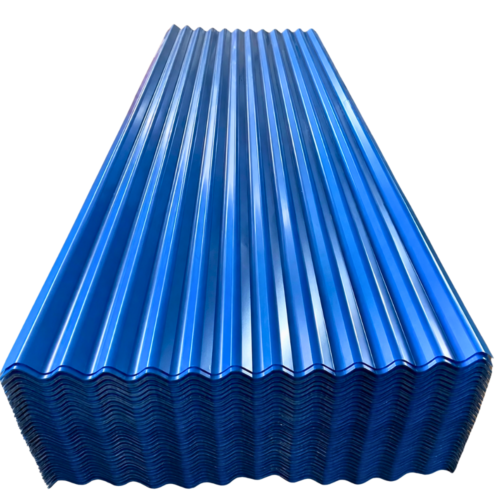 Atap Seng Gelombang Warna Biru 80 x 178 Cm - Atap Pontianak