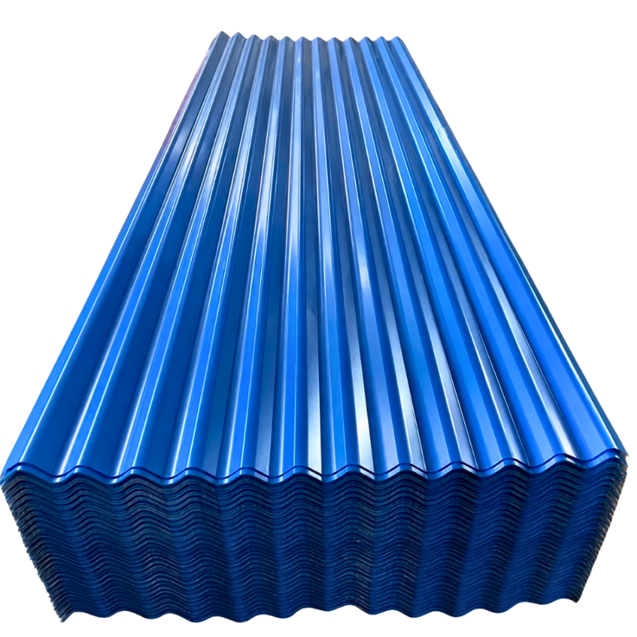 Atap Seng Gelombang Warna Biru 80 x 178 Cm - Atap Pontianak