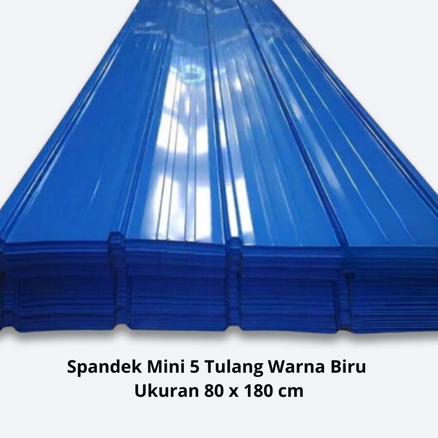 spandek mini biru