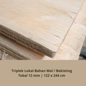 triplek lokal 12 mm