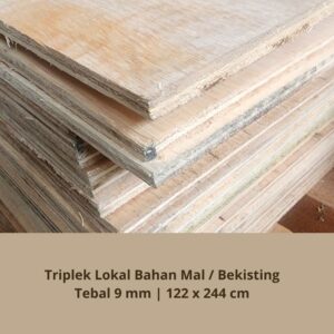 triplek lokal 9 mm