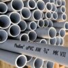 Pipa UPVC Pralon AW 3/4 Inch warna abu berukuran 3 per 4 inci dengan penampang bulat dan permukaan halus untuk instalasi plambing air bersih