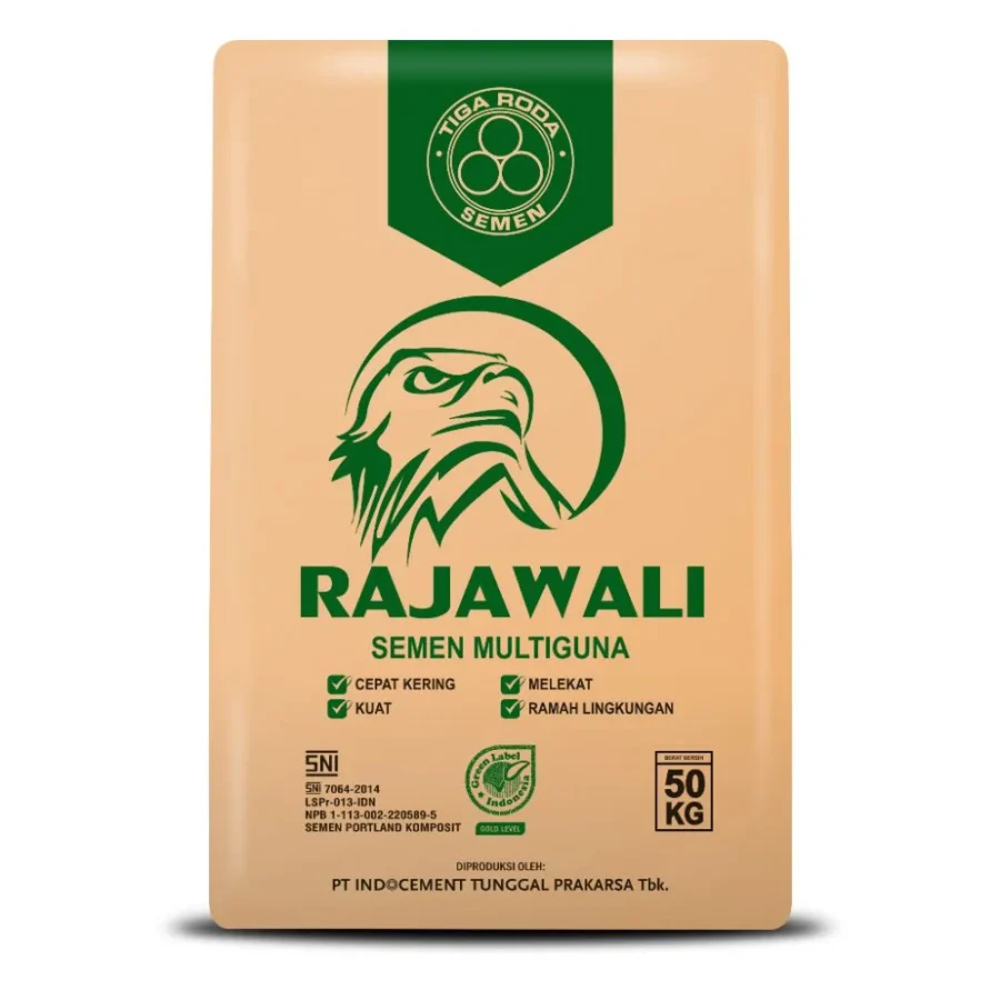 Semen Rajawali 50 kg Portland Komposit kemasan sak kertas berlapis