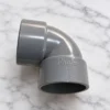Elbow PVC siku 1 1/4 inch DV Pralon warna abu-abu untuk fitting pipa plumbing