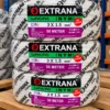 Kabel Extrana 3x1.5 NYM 50 meter berwarna putih dengan label hijau dan merah merek Extrana di Toko Bangunan Pontianak